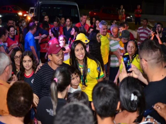  Futebol: Campe da Copa Amrica  recebida com festa e carreata no interior do RN