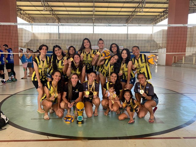 Desportivo Rio Grande conquista o Campeonato Interiorano de Voleibol realizado em Ass