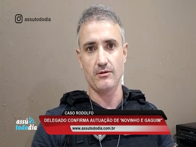 udio: Novinho e Gaguim so autuados por homicdio de Rodolfo Vieira, confirma delegado de Ass