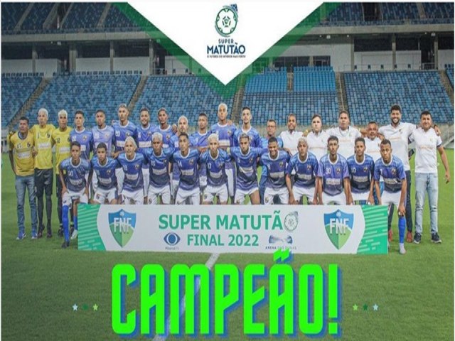 Extremoz  campeo do Super Matuto 2022 