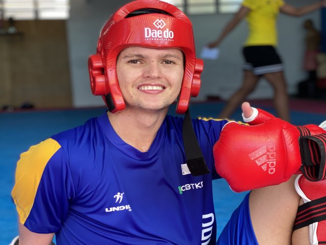 Paulo Ricardo disputa Grand Prix de Taekwondo em Manchester 