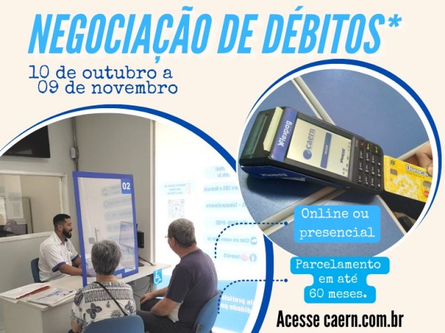 Caern negocia R$ 4,1 milhes em 15 dias de campanha para clientes com dbitos