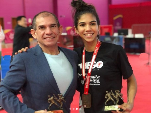 Nvea Barros conquista medalha de ouro em sua ltima disputa em 2022 