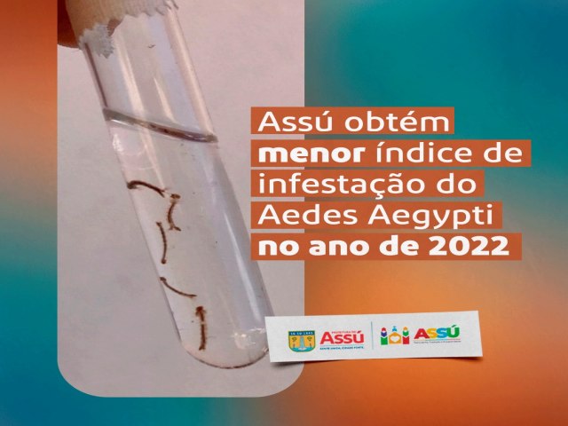 Ass apresenta menor ndice de infestao do Aedes Aegypti no ano de 2022