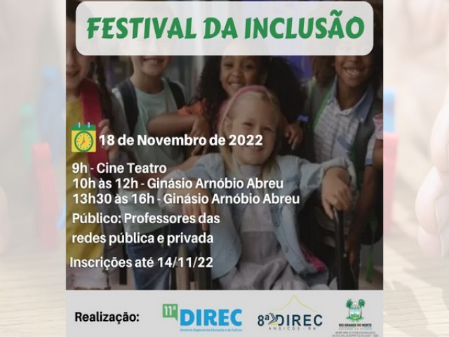 DIRECs realizam I Festival da Incluso em Ass nesta sexta-feira 