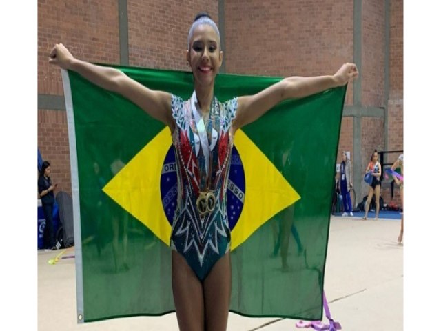 Ginasta potiguar conquista medalhas de ouro em Campeonato Sul-Americano