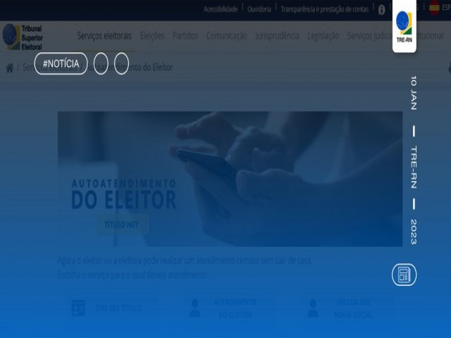 Saiba como se alistar e realizar servios eleitorais presencialmente ou online