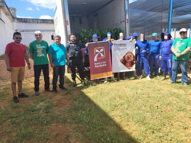 Iniciada entrega de mudas de cajueiro na rea do Territrio da Cidadania Au-Mossor Norte e Sul