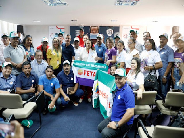 Representao do Straaf/Ass participa de reunio com a governadora para debater Plataforma da Agricultura Familiar 