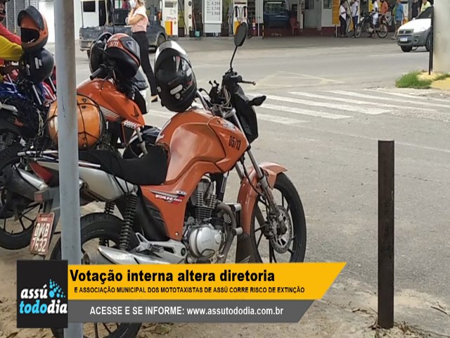 Votao interna altera diretoria e Associao Municipal dos Mototaxistas de Ass corre risco de extino 