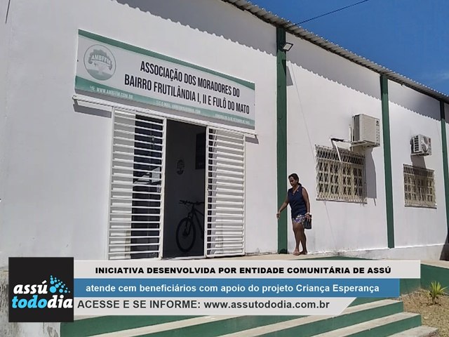 Iniciativa desenvolvida por entidade comunitria de Ass atende cem beneficirios com apoio do projeto Criana Esperana 