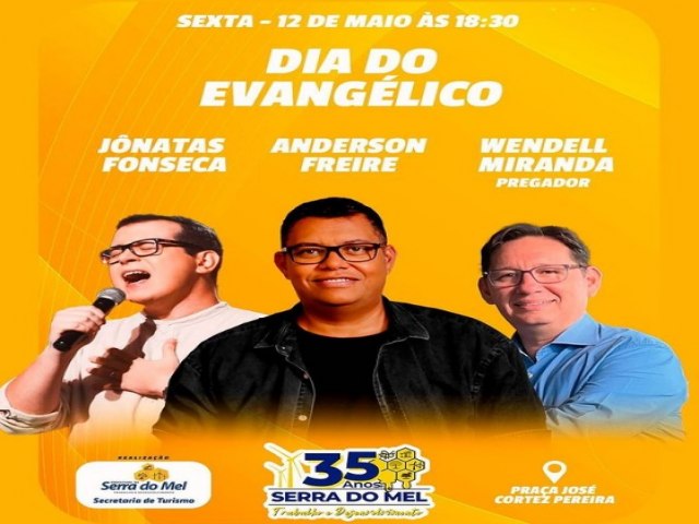 Anderson Freire e Jonatas Fonseca confirmados no Dia do Evanglico