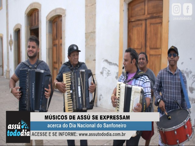 Msicos em Ass se expressam sobre o Dia Nacional do Sanfoneiro 