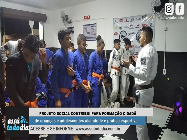 Projeto social contribui para formao cidad de crianas e adolescentes unindo f e prtica esportiva 