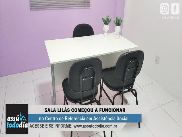 Sala Lils comeou a funcionar no Centro de Referncia em Assistncia Social (CREAS) 