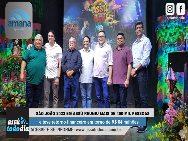 So Joo 2023 em Ass reuniu mais de 400 mil pessoas e teve retorno de mais de R$ 80 milhes