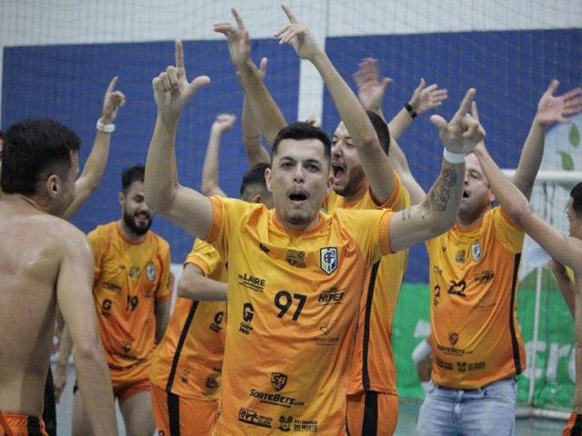 Apodi Futsal faz histria e avana  semifinal da Copa do Brasil