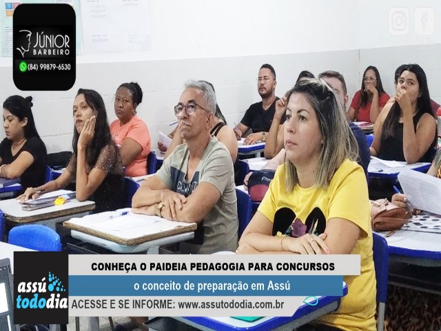 Conhea o Paideia Pedagogia para Concursos o conceito de preparao em Ass 