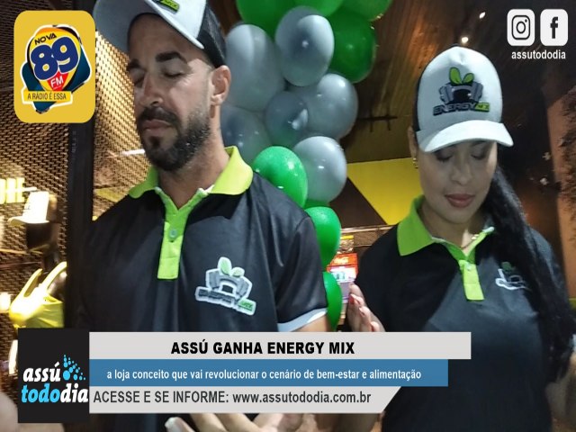 Ass ganhou a Energy Mix a loja conceito, que promete revolucionar o cenrio de bem-estar e alimentao