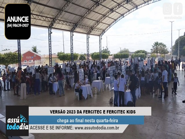 Verso 2023 da FERCITEC e FERCITEC KIDS chega ao final nesta quarta-feira