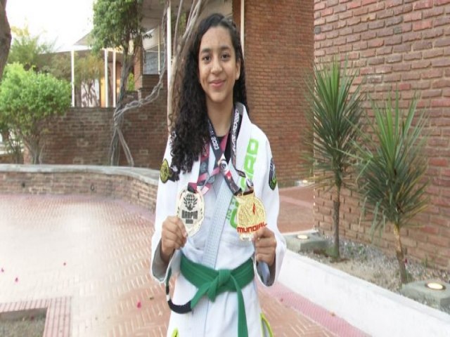 Mossoroense de 13 anos conquista bicampeonato mundial de jiu-jitsu