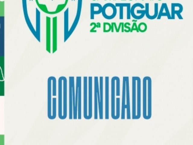 FNF reajusta tabela da 2 Diviso do Campeonato Potiguar 2023 