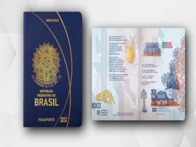 PF comea a emitir novo modelo do passaporte brasileiro 