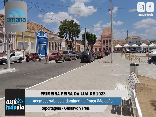 Primeira Feira da Lua de 2023 acontece sbado e domingo na Praa So Joo 