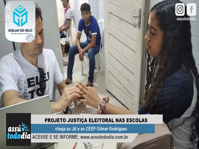 Projeto Justia Eleitoral nas Escolas chega ao JK e ao CEEP Gilmar Rodrigues 