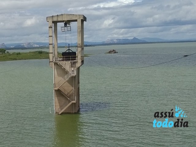 Barragem Armando Ribeiro Gonalves entra na ltima semana de 2023 com 54, 41% da sua capacidade mxima de gua 