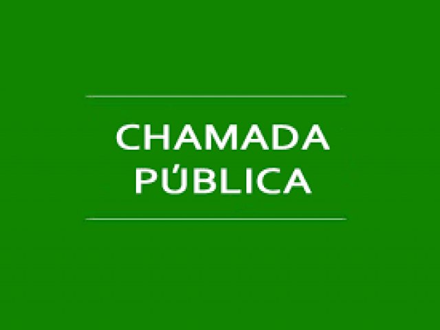 Ass: Aviso transmite suspenso de Chamada Pblica para alterao de edital e anexos