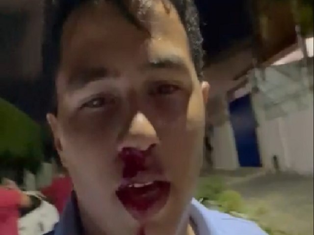 Reprter do Via Certa  agredido durante reportagem e pede ajuda 