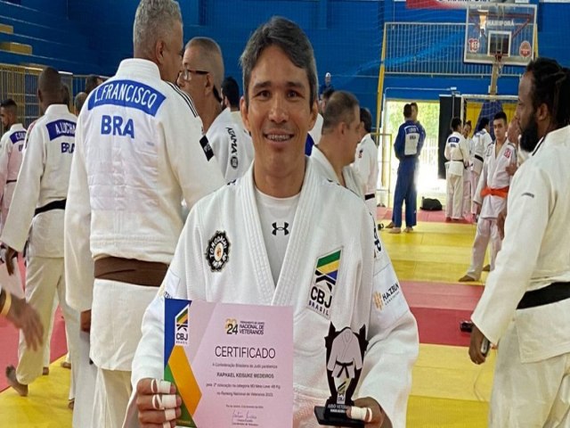 Atleta potiguar recebe premiao da Confederao Brasileira de Jud 