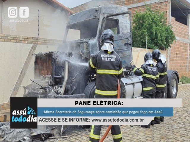 Sesed/RN emite nota sobre incêndios em veículos na capital e no interior e diz que ocorrência em Assú foi motivada por uma pane elétrica 