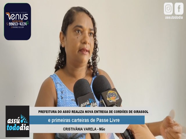 Prefeitura entrega Cordões de Girassol para identificação de deficiências ocultas e entrega passe livre interestadual