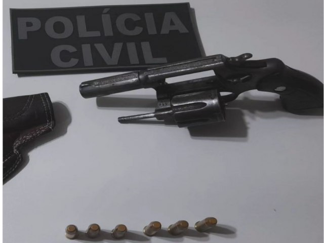 Polcia Civil de Ass prende homem por tentativa de homicdio e apreende arma de fogo 