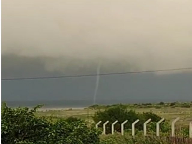 udio: Tornado na Barragem Armando Ribeiro? 