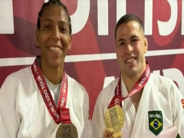 Rafaela Silva e Willian Lima abrem com bronze o GP de Jud na Gergia