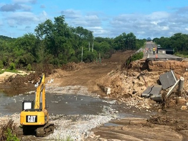 Dnit altera cronograma de obras e prev concluir desvio da BR-304 at maio