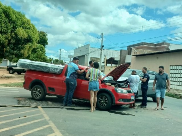 Trnsito: Duas colises no mesmo setor foram registradas na manh desta quarta-feira (05) em Ass