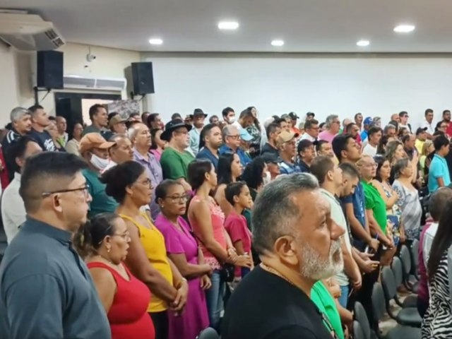 Ampliao da FLONA em Ass foi tema de audincia pblica na Cmara Municipal