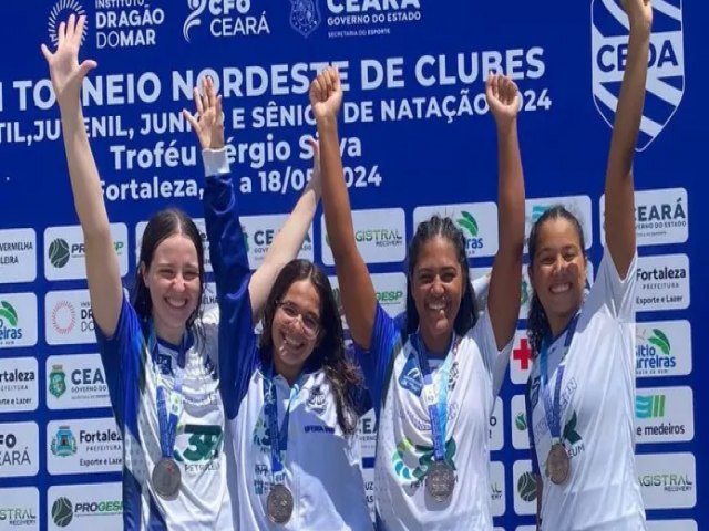 Atletas da Ufersa/UERN/ADNP conquistam ndices para Brasileiro de Natao