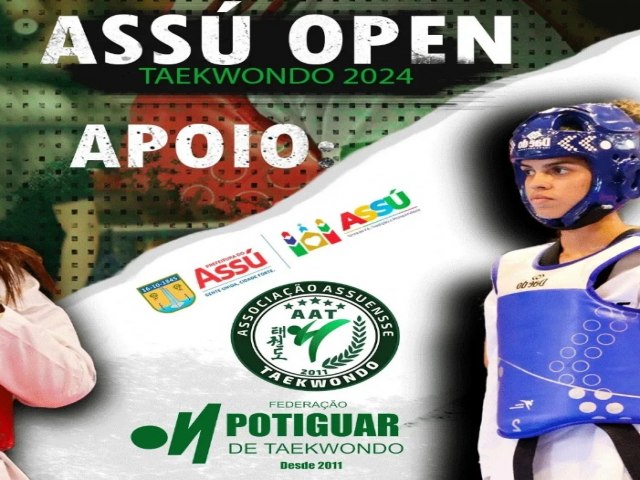 Aberto perodo de inscries para o Ass Open Taekwondo 2024