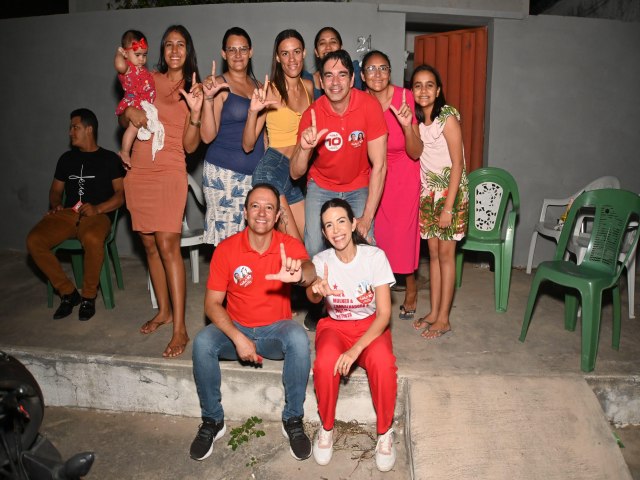 Caminhada de Lula e Isabela no Bela Vista atrai multido e  marcada por emoo 