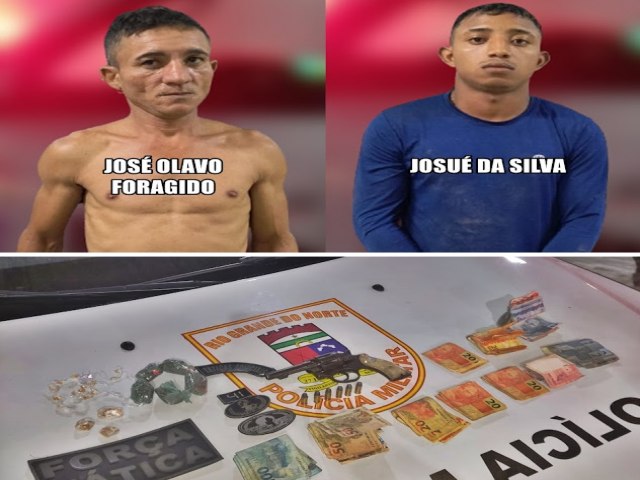  Fora Ttica prende dois homens em flagrante com drogas e arma em Ass; um era foragido da justia