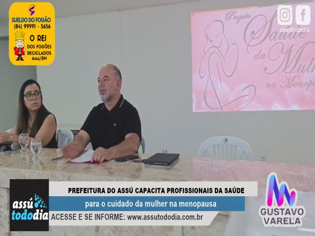 Prefeitura do Ass capacita profissionais da sade para o cuidado da mulher na menopausa