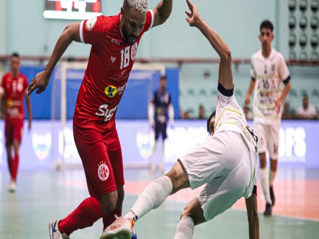 Apodi Futsal e Amrica empatam no primeiro jogo das quartas de final do Brasileiro