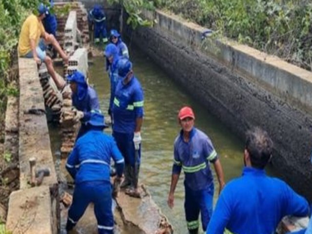 Canal do Patax tem abastecimento suspenso nesta tera-feira para reconstruo de parede 