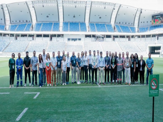 FIFA visita a Arena das Dunas para a escolha das cidades-sede da Copa do Mundo Feminina de 2027