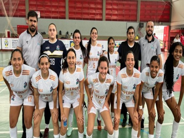 Equipe de futsal feminino da Ufersa estreia com vitria nos Jogos Universitrios Brasileiros